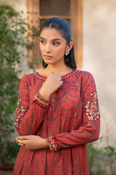 2 Piece Raw Silk Suit (FR1057)